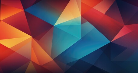 Fototapeta premium beautiful background with diagonal geometric shapes, vector illustration. Design banner for website or presentation with copy space. red color