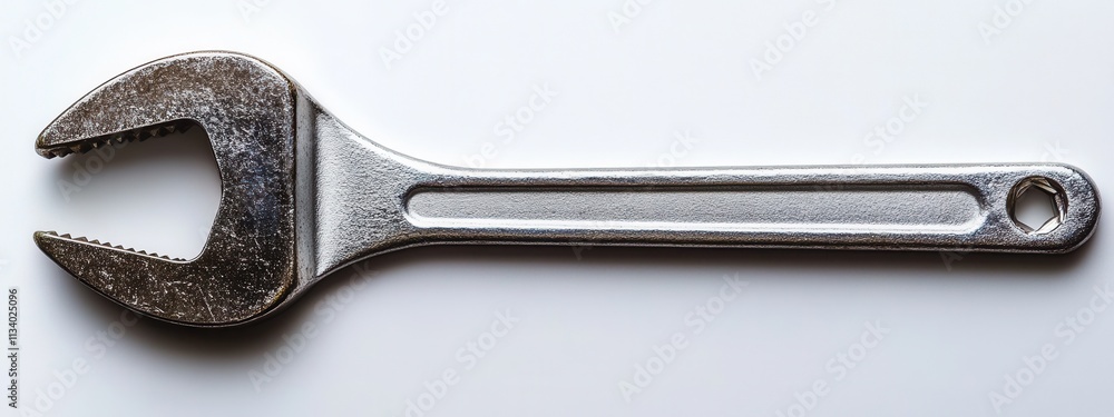 Poster wrench usage demonstration workshop tool photography indoor close-up mechanical efficiency