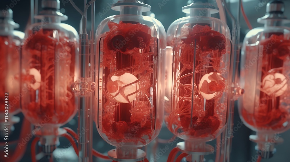 Poster intricate close up of the process in localized dialysis showcasing sharp focus and ultra hd details 