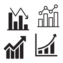 chart vector design icon symbol 