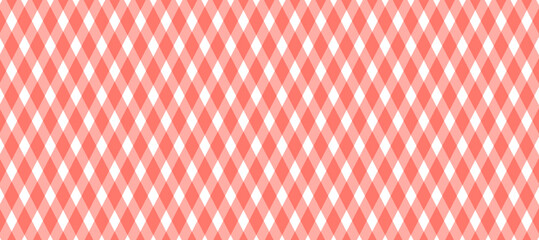 White and red diagonal plaid background	