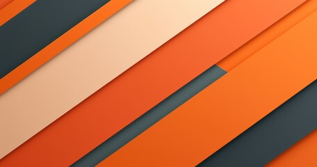 beautiful random background with orange and white stripes on the right side, featuring diagonal lines and geometric shapes for corporate design