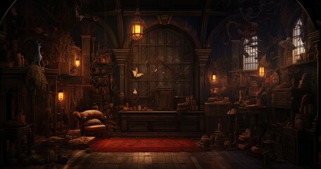 beautiful random room background