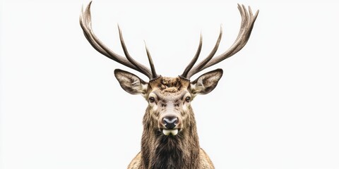 Obraz premium Deer with Large Antlers