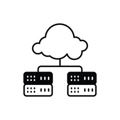 Big Data vector icon