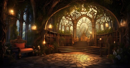 beautiful random room background