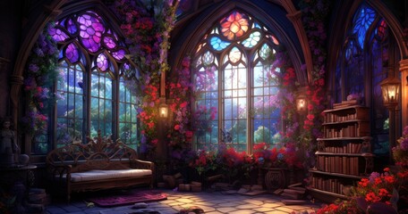 beautiful random room background