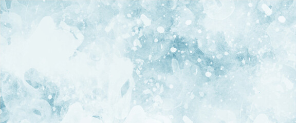 Vector Soft blue and harmony background watercolor design with space for text or image