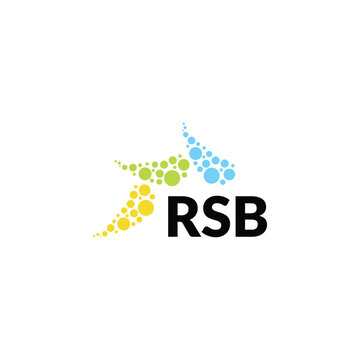 RSB letter logo design on white background. Creative  modern RSB letter logo design. Vector design.