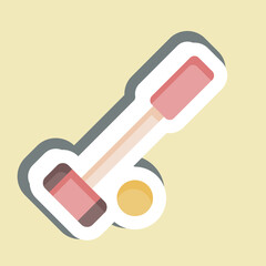 Sticker Polo. related to Equestrian Sport symbol. design editable