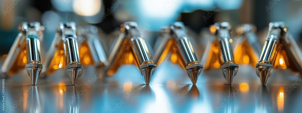 Poster writing instruments displayed on a desk modern office environment close-up perspective creative insp