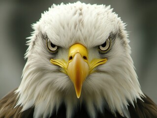 Obraz premium Bald eagle close-up