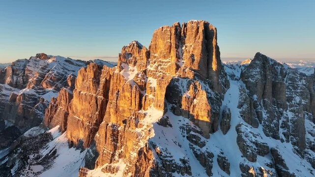 Sunset mountain