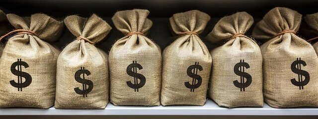 Wealth accumulation strategies financial hub informative image business environment close-up view money management concepts