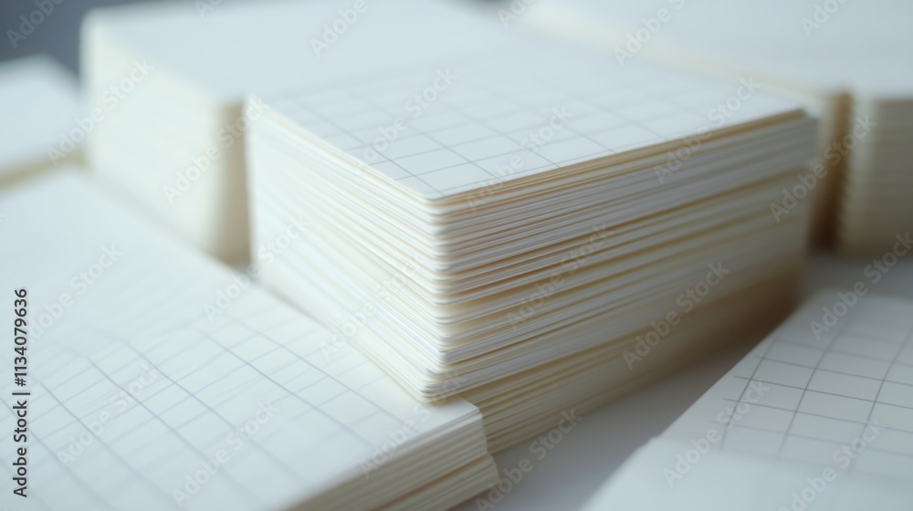 Poster creative notetaking session office space close-up shot minimalist environment focused perspective pr