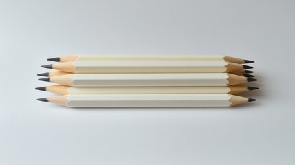 Creative drawing tools arrangement studio workspace photography minimalist environment top-down view art supplies concept