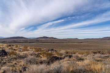  Cima volcanic field. Kelbaker Road, Mojave National Preserve. San Bernardino County, California....