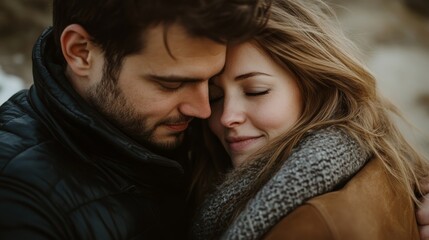 Men and women couple facing trouble