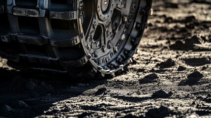 Lunar rover tire rugged design for rocky lunar terrain exploration