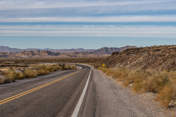  Cima volcanic field. Kelbaker Road, Mojave National Preserve. San Bernardino County, California. Mojave Desert / Basin and Range Province. 