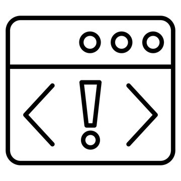 code single icon