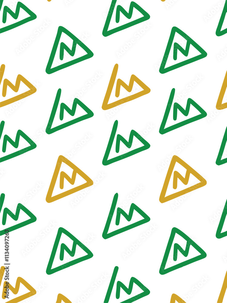 Poster shameless pattern background vector art for textile branding and marketing design
