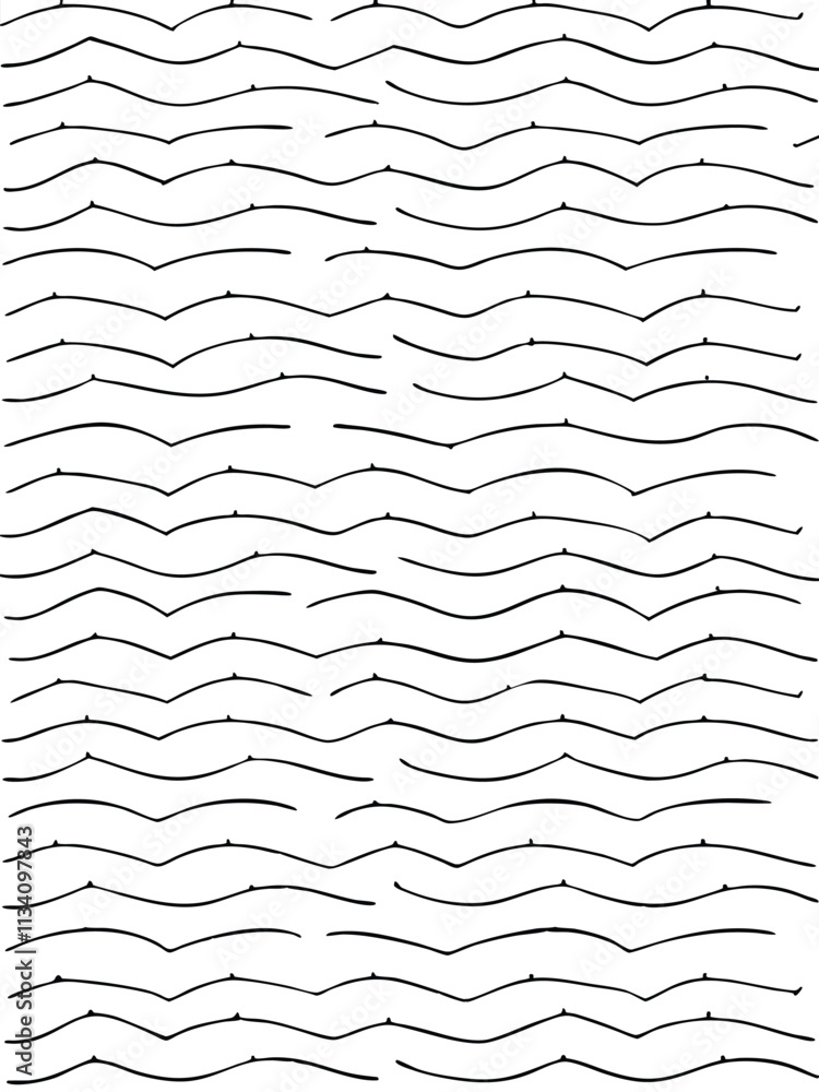 Aufkleber a seamless abstract line pattern vector ideal for textiles, branding, and modern graphic design proj
