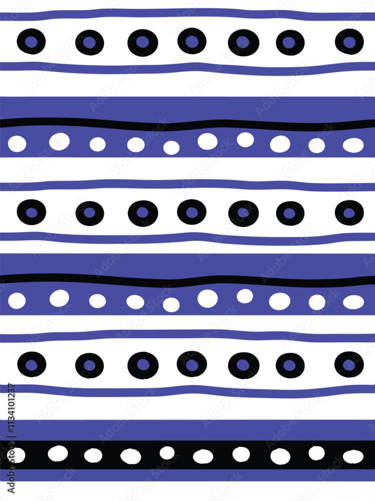 Poster a seamless abstract line pattern vector ideal for textiles, branding, and modern graphic design proj
