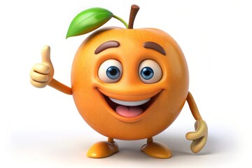 Cartoon character of mango