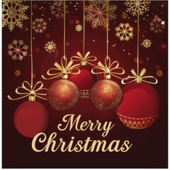 Naklejka premium Christmas background