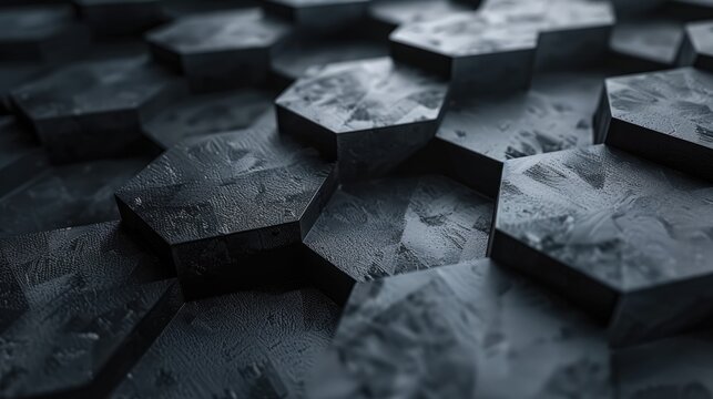 black geometric shape bg 3d cinema 4d render