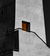 Abstract shot of Barzan Watchtower in Umm Salal Mohammed Fort Towers, Doha, Qatar