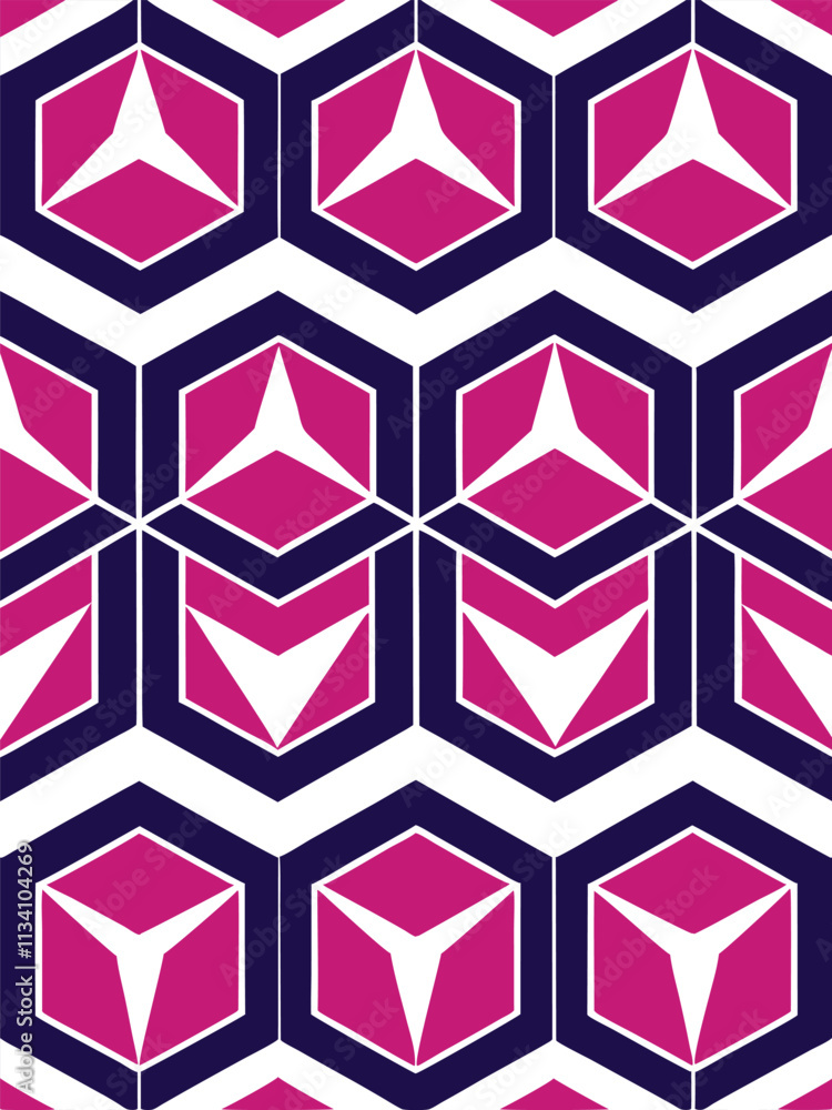 Poster A seamless abstract line pattern vector ideal for textiles, branding, and modern graphic design projects. Perfect for creating stylish, minimalistic, and geometric designs for various applications.