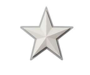 Obraz premium star isolated on white background