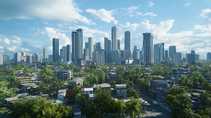 Modern Downtown United Arab Emirates: Dubai at Night