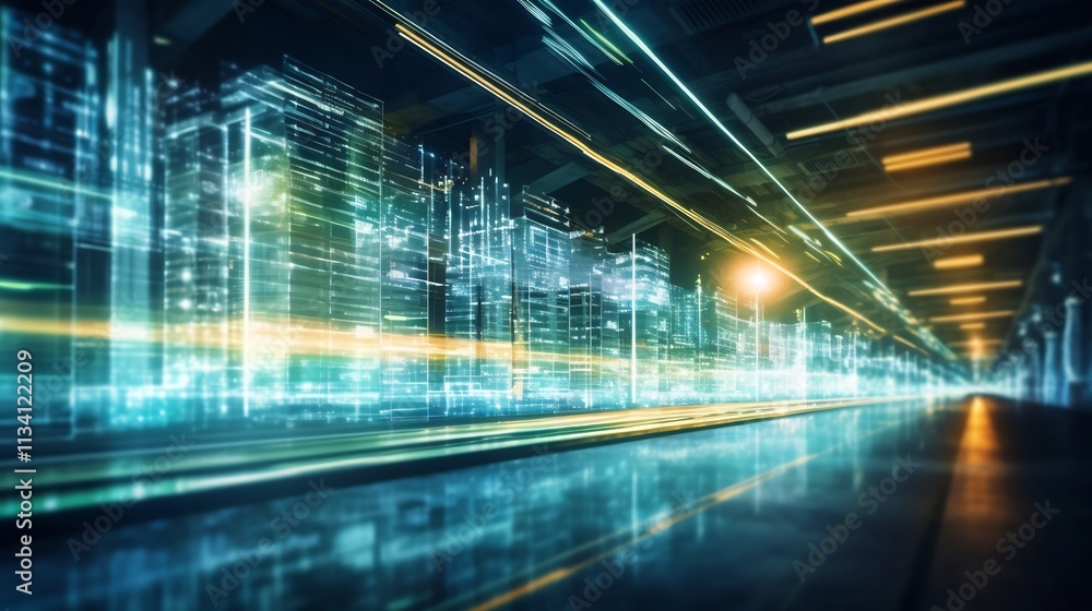 Poster comprehensive real time monitoring systems tracking critical production metrics and performance indi