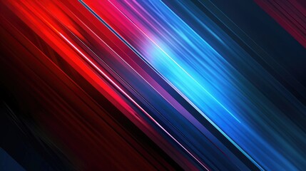 Blue red abstract presentation background with stripes lines
