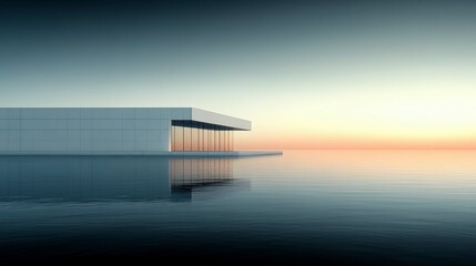 Fototapeta premium Soft-focus abstract grey glass wall background featuring a modern building design creating a sleek and minimalistic urban aesthetic for business and architectural use