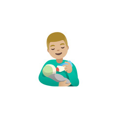 Person Feeding Baby Emoji
