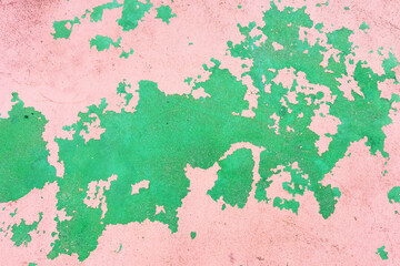 green paint background