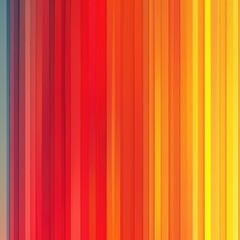 Obraz premium bold yellow orange red background 6 thick vertical stripes to use as background