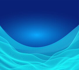 blue abstract vector background