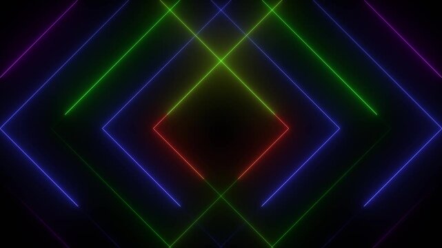 3D Stream of luminous bright lines. Digital technology, social media connections, fast internet connection. tunnel spectrum flaying lines low shutter technology futuristic lightshow stage background