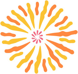 Japan Firework Pattern icon
