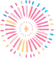 Japan Firework Pattern icon
