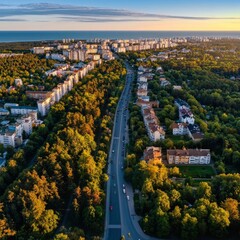 Jurmala bird's-eye