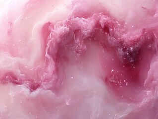 Fototapeta premium Abstract Pink Swirls And Nebula Like Texture