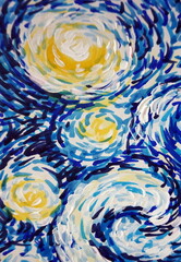 art drawing abstract copic marker modern geometric shapes	