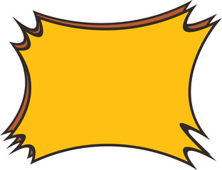 Cartoon Effect Shape Element