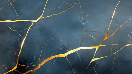 Dark marble texture with rich gold veins, timeless